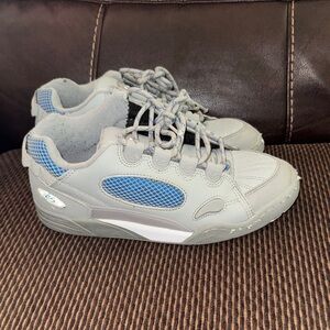 ES Skateboarding Shoes Chad Muska Gray Blue  Rare Limited Edition